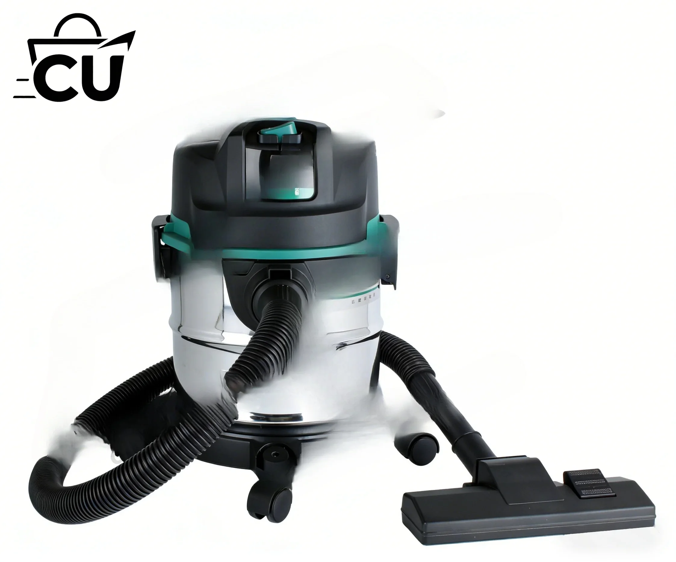 High Power 9500W Barrel Vacuum Cleaner 35L Stainless Steel Wet&Dry Suction Machine Vacum Cleaner for Renovation & Deep Cleaning