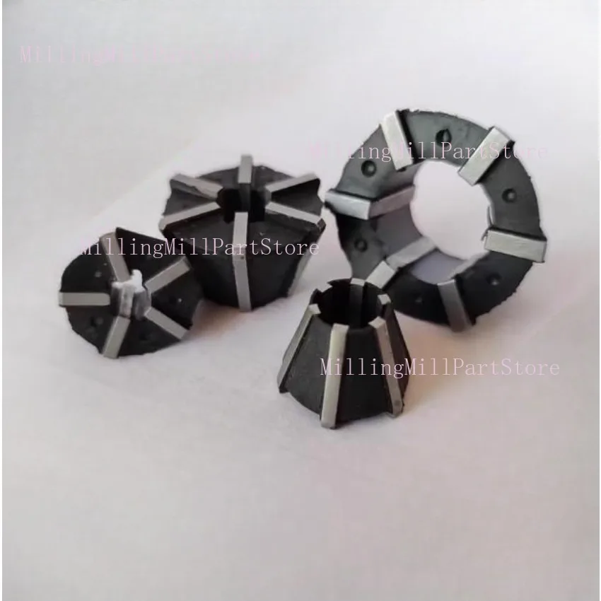 

1pc RUBBER FLEX COLLETS for Reversible Tapping Chuck J467J4612 J4620 Drilling Milling Machine Part