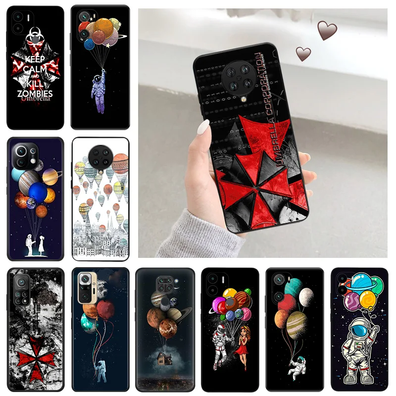 Phone Case for Redmi A2 12 12C 10 10C 10A 9 9T 9A 9C 9I K40 K50 K60 A1 Plus Mi CC9 C51 Balloon Camera Protective Cover