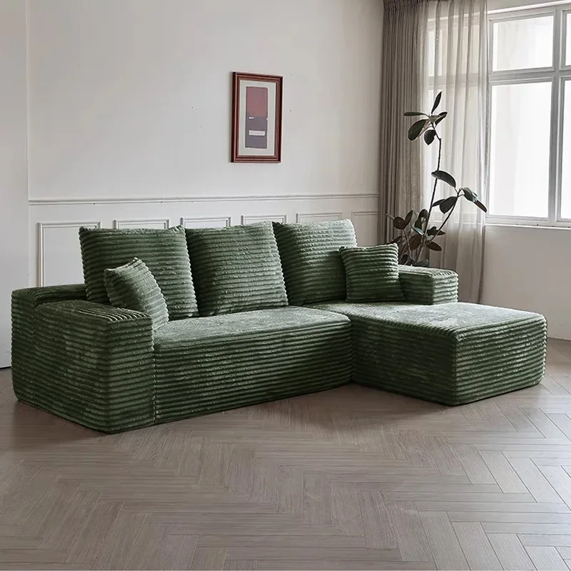 #Compressed Sofa, Frameless Chaise Lounge Module, Vacuum Packed, 1-Piece Foam,   Living Room Furniture