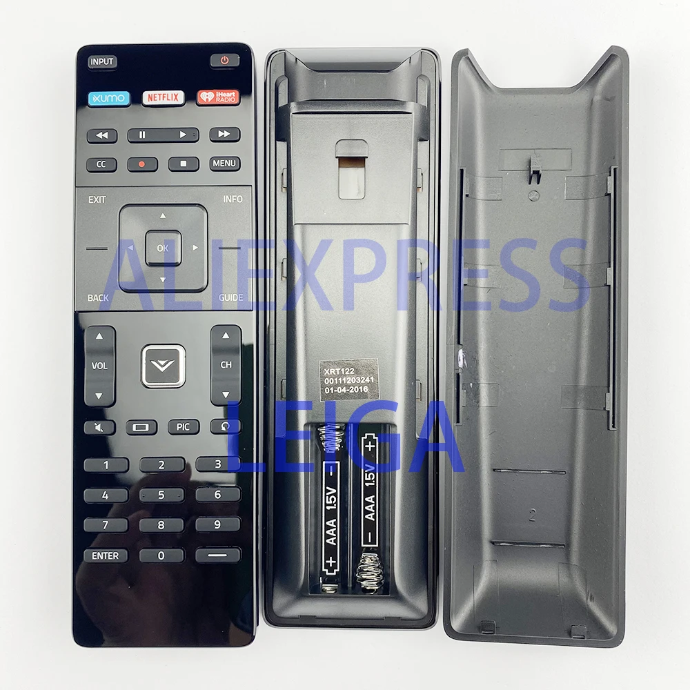 Original XRT122 Remote Control for VIZIO Smart TV D32-D1 D32H-D1 D32X-D1 D39H-D0 D40-D1 D40U-D1 D55U-D1 D58U-D3 D60-D3