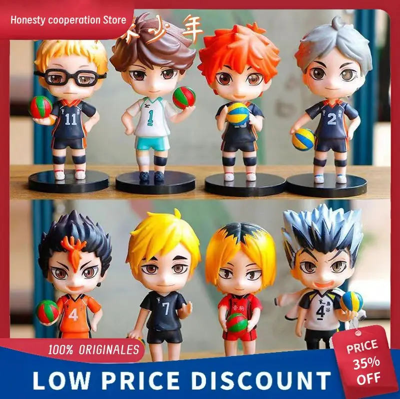 

8 Styles Anime Volleyball Boys: Shinya Sun and Tatsuya Shadow Mountain Car Desktop Computer Case Ornaments Wholesale