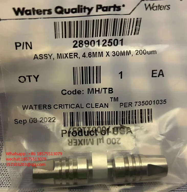 

For Waters 289012516 289012501 ACQUITY ARC HPLC, Path1,Path2 Mixer, New Unopened 1 Piece