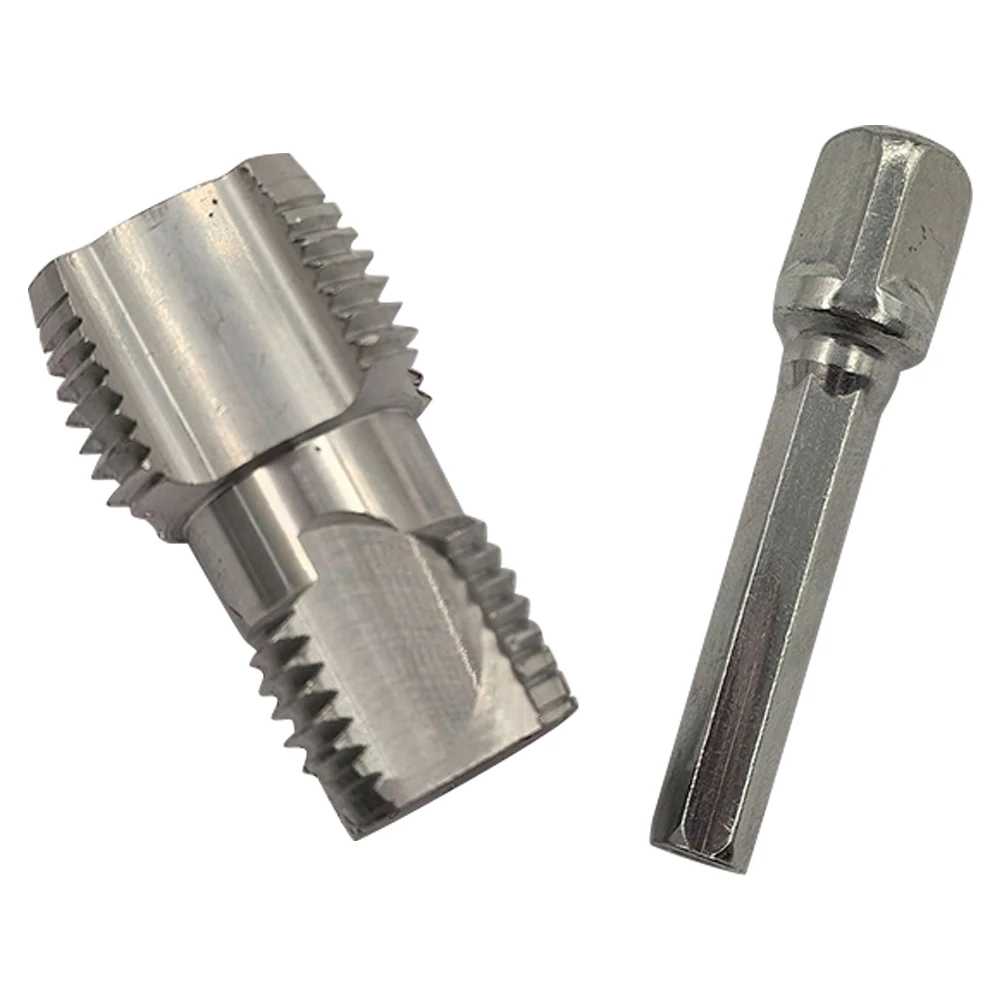 Adaptador de taladro eléctrico PPR, abridor de agujeros de vástago hexagonal de 6,35mm, adaptador de expansión de tuberías de agua, herramientas de broca de tubería de agua de 1/2 pulgadas 3/4