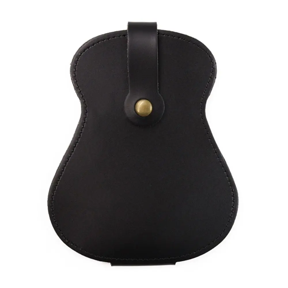 

PU Leather Guitar Picks Holder Case Colorful Can Hold 18 Pieces Picks Storage Pouch Box Durable Case Only Guitar Plectrums Bag