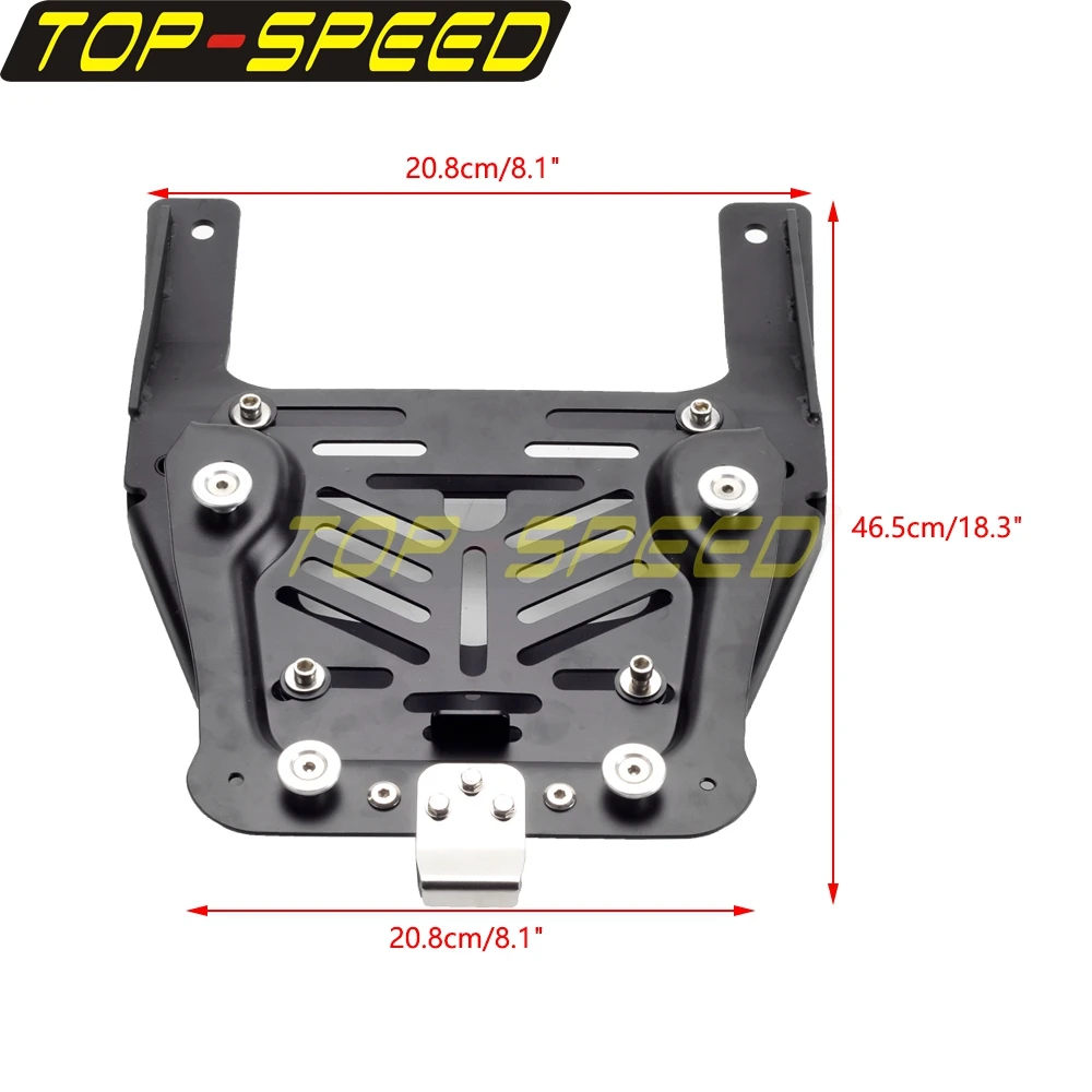 Motorcycle Luggage Baseplate Bracket W/ Bolt Saddlebag Trunk Toolbox Support Brackets For Harley Pan America 1250S PA1250 20-24