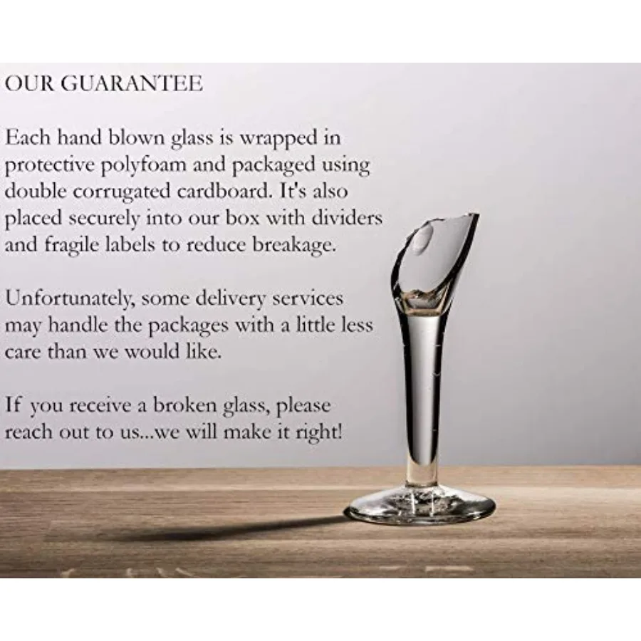 Conjunto de vidro soprado à mão mexicano com 4 copos Margarita de 16 onças com design espiral azul perfeito para festas ao ar livre Beachside Gatheri