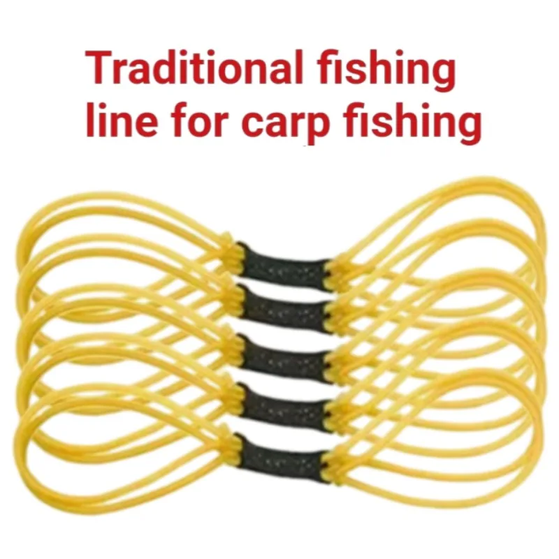 8 Strand Slingshot Latex Elastic Bands High Tensile Wear-resistant Catapult Tube Spare Parts for Outdoor Shooting