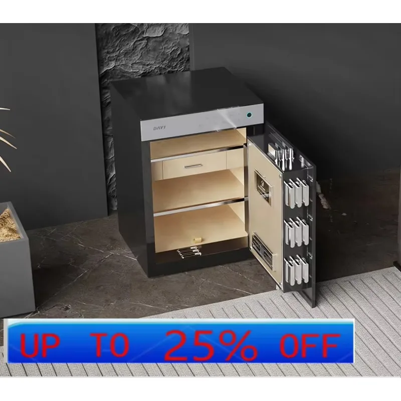 LH safe home thickened safe deposit box password box fingerprint bedside table
