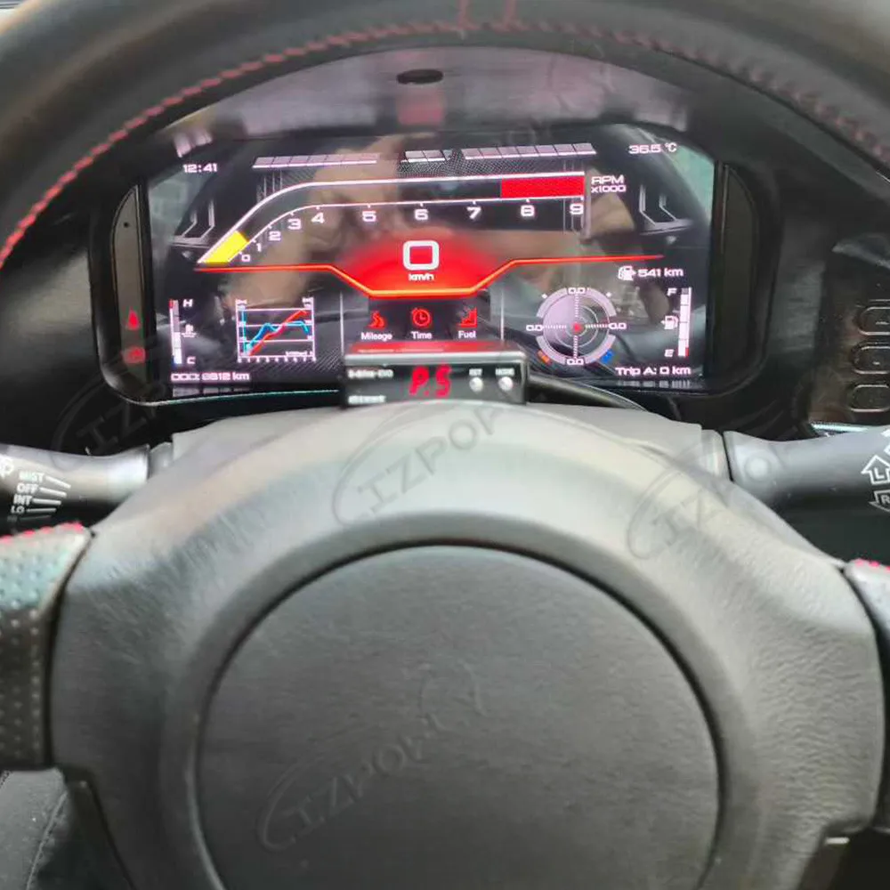 

Автомобильная приборная панель с ЖК-дисплеем для Toyota Subaru BRX/Toyota 86, спидометр с правым рулем, цифровой кластер, виртуальный прибор для кабины, Linux