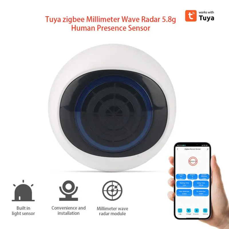 

2023 NEW Tuya Smart Human Presence Sensor Micro-motion Detect Human Motion Detector