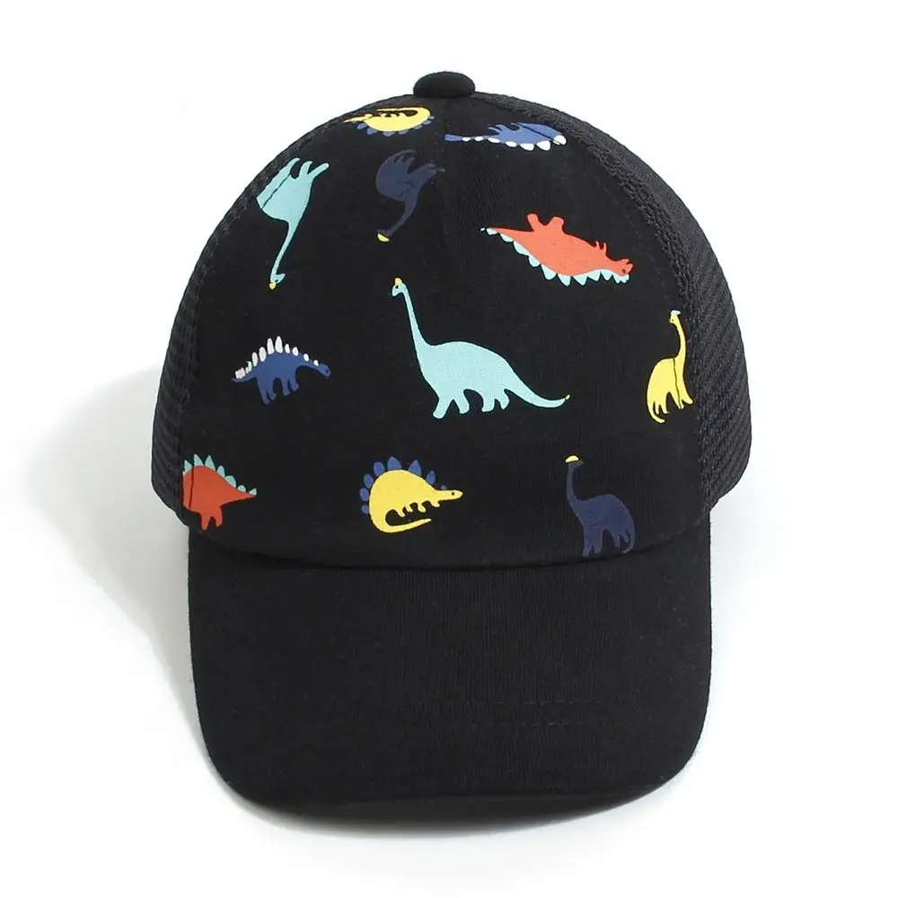 Sun Hat Toddler Baseball Hat Baby Cap Dinosaur Printed Quick Drying Casual Cute Boys Girls