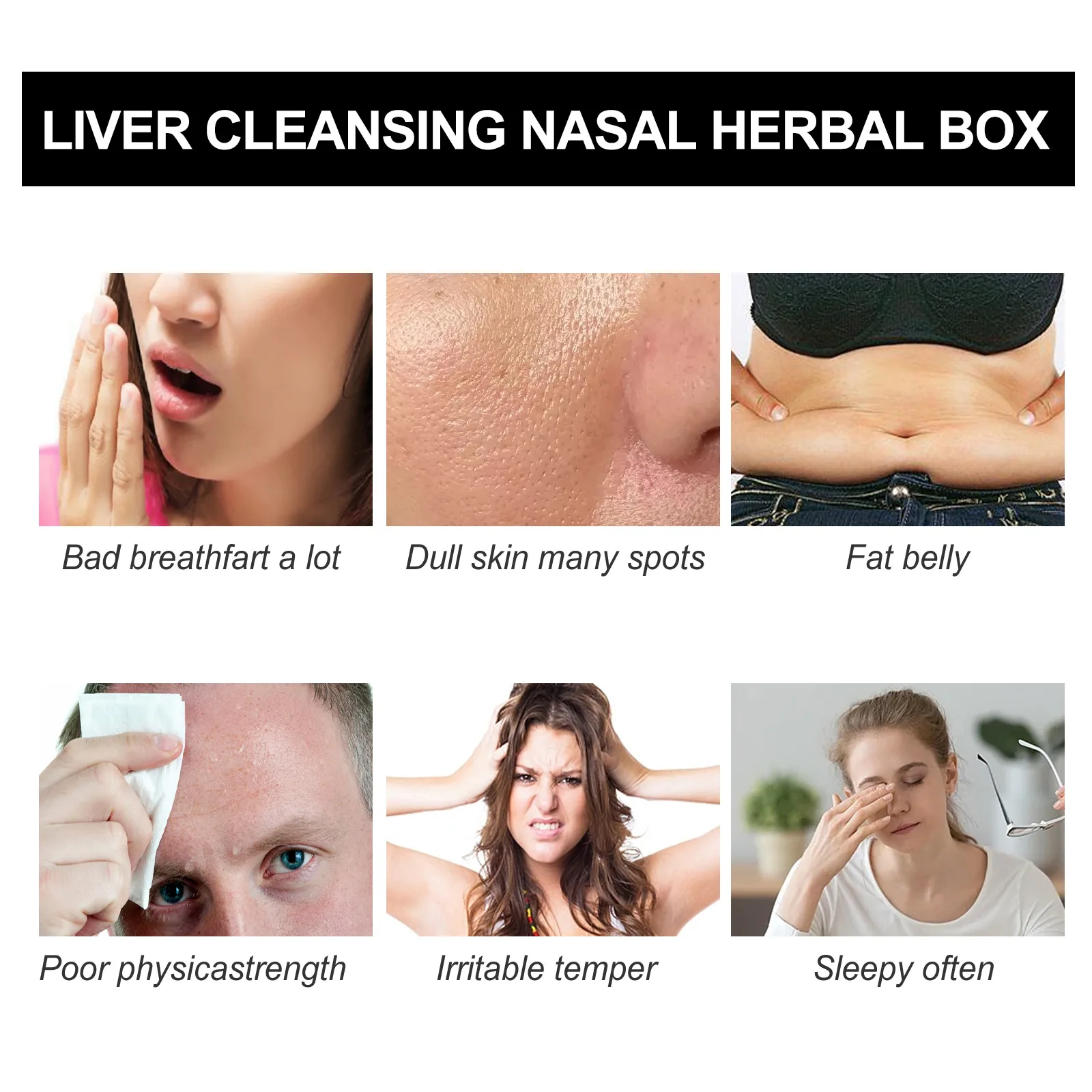 Liver Health Nasal Inhaler Lung Cleanse Detox Prevent Cirrhosis Disease Promote Metabolism Relief Discomfortion Detox Nose Boxes