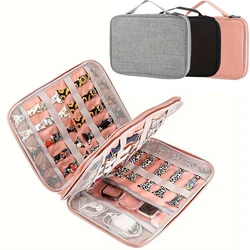 Watch Band Storage Case Hold 35 Watch Straps Portable Organizer Bag Compatible with Apple Watch Band,Headset Other Accessories