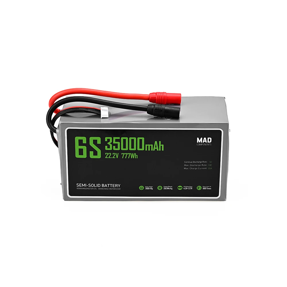 MAD 6S 35Ah Drone Solid State Lithium-ion Battery