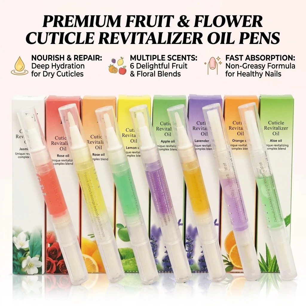 1pcs Nail Nutrition Oil Pen Fruit Flavour Hydrating Art Polish Cuticle Revitalizer Oil Prevent Hangnail Agnail Treatment 3g 2026