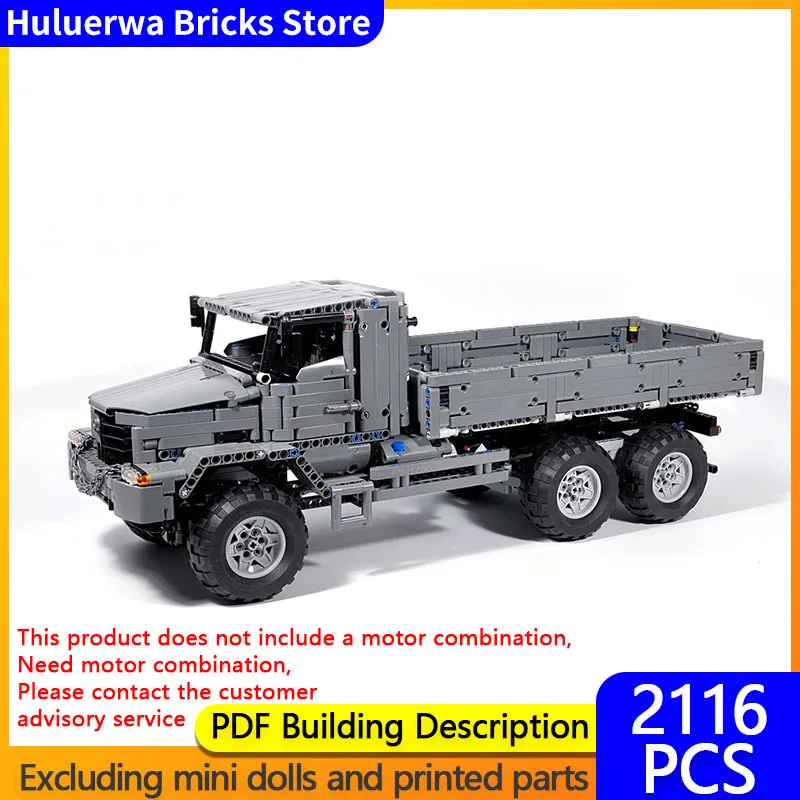 

Модель скоростного гоночного автомобиля MOC, строительные кирпичи 6x6, внедорожный грузовик, модульная технология, детские праздничные подарки, сборные игрушки, костюм