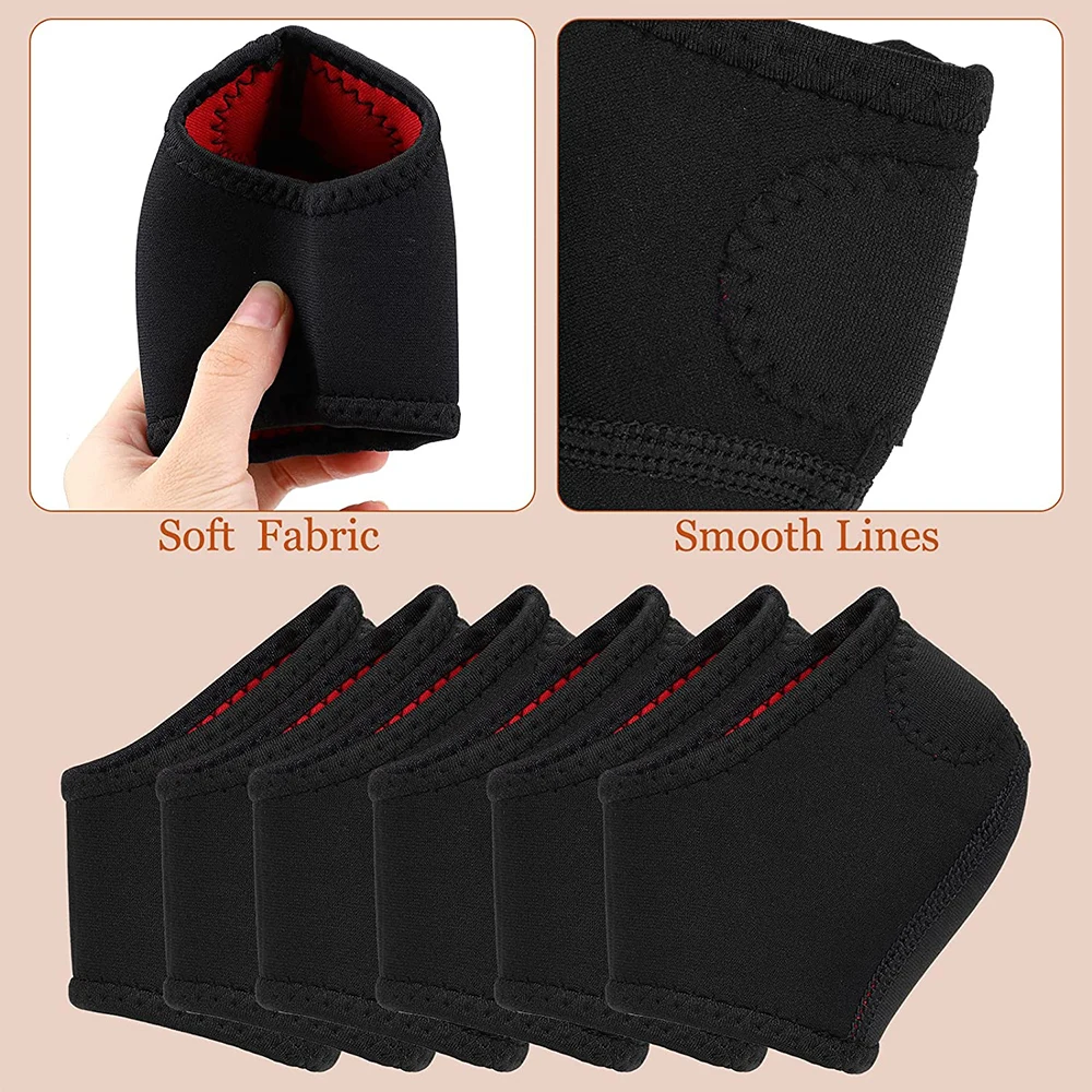 Sports Heel Support Cups Heel Protectors Cushion Heel Pads for Heel Pain Relief Dry Cracked Heel Repair Feet Plantar Spur