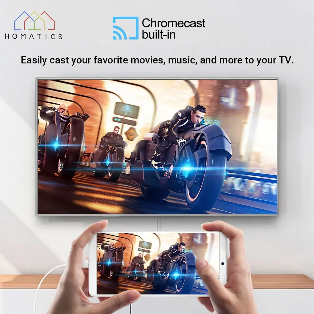 Android 13 Smart TV Stick Dual 2.4G5 Wifi Netflix Youtube 4K HDR10 Google Voice Assistant Multilanguage Streaming Media Player Q2