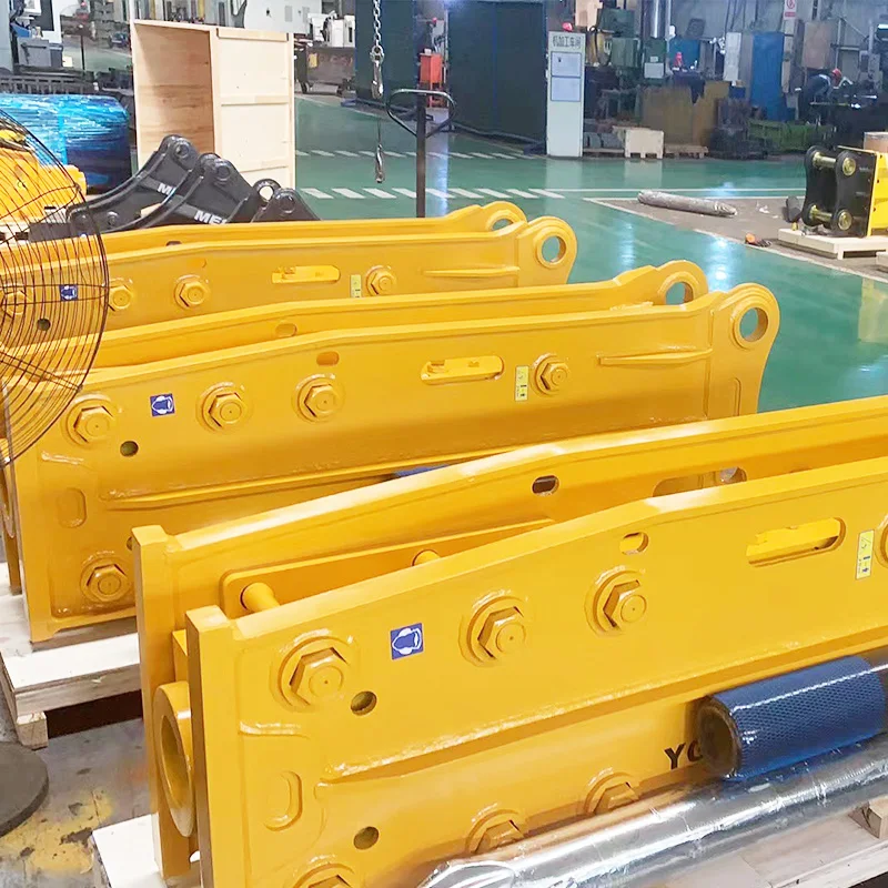 Customized Excavator Attachment Hydraulic Breaker Low Noise for Urban Municipal Construction & Demolition Work