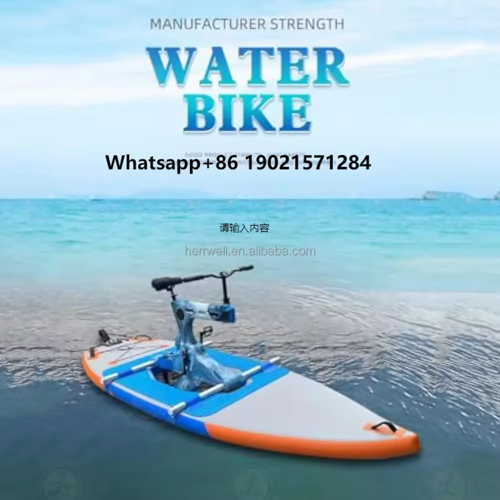 

Commercial Outdoor Sea Sport Inflatable Floating Water Bikes for Sale Water Bicycle