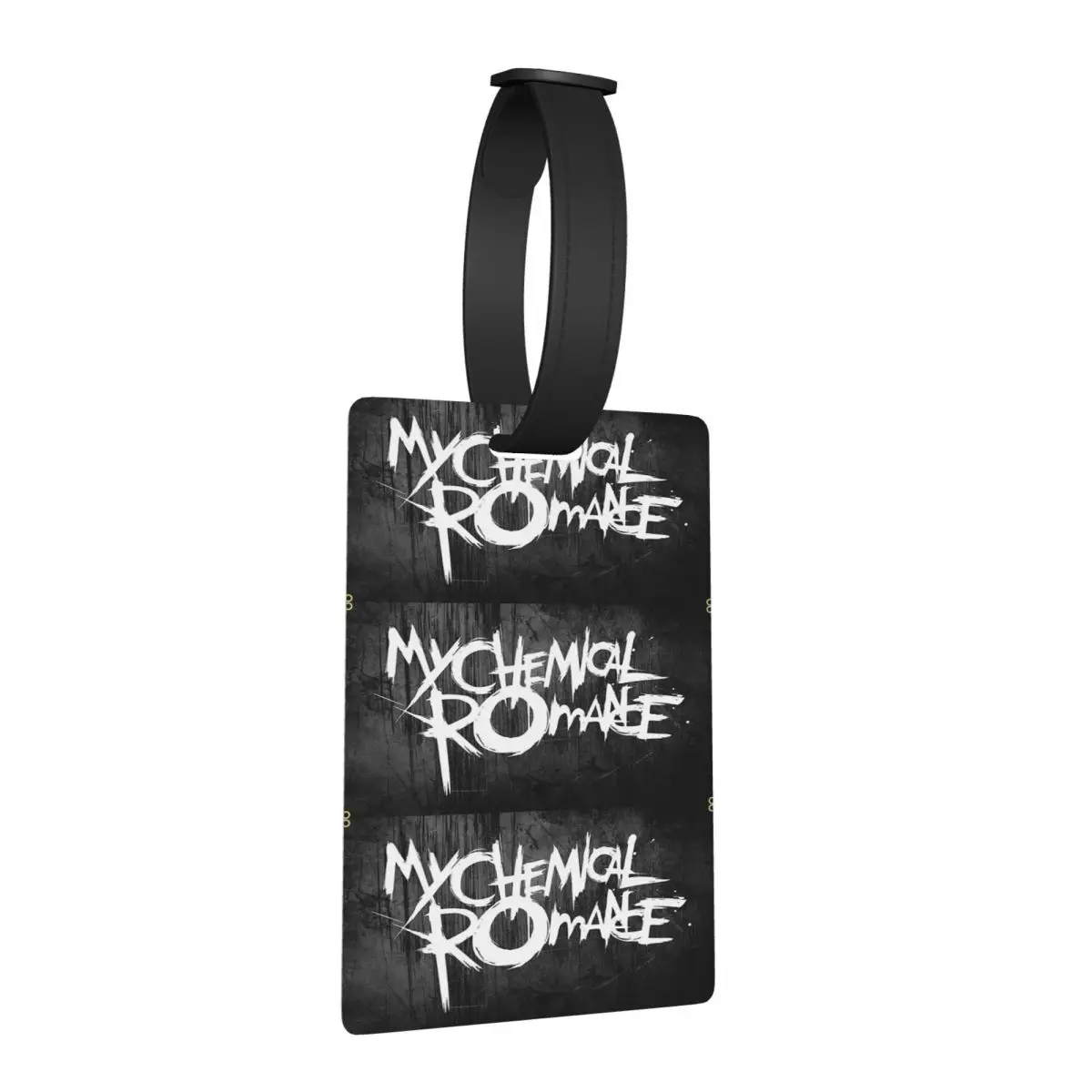 

Бирка для багажа Mcr Band Punk Rock My Chemical Romance, для чемодана, дорожной сумки, идентификационная, с местом для имени, адреса и номера телефона