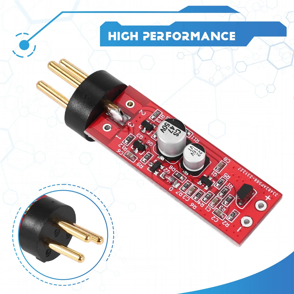POSV-Diaphragm زجاجة رضاعة للأطفال مكثف ميكروفون ميكرفون تسجيل لتقوم بها بنفسك إنتاج إصلاح تعديل لوحة دوائر كهربائية مع المكونات