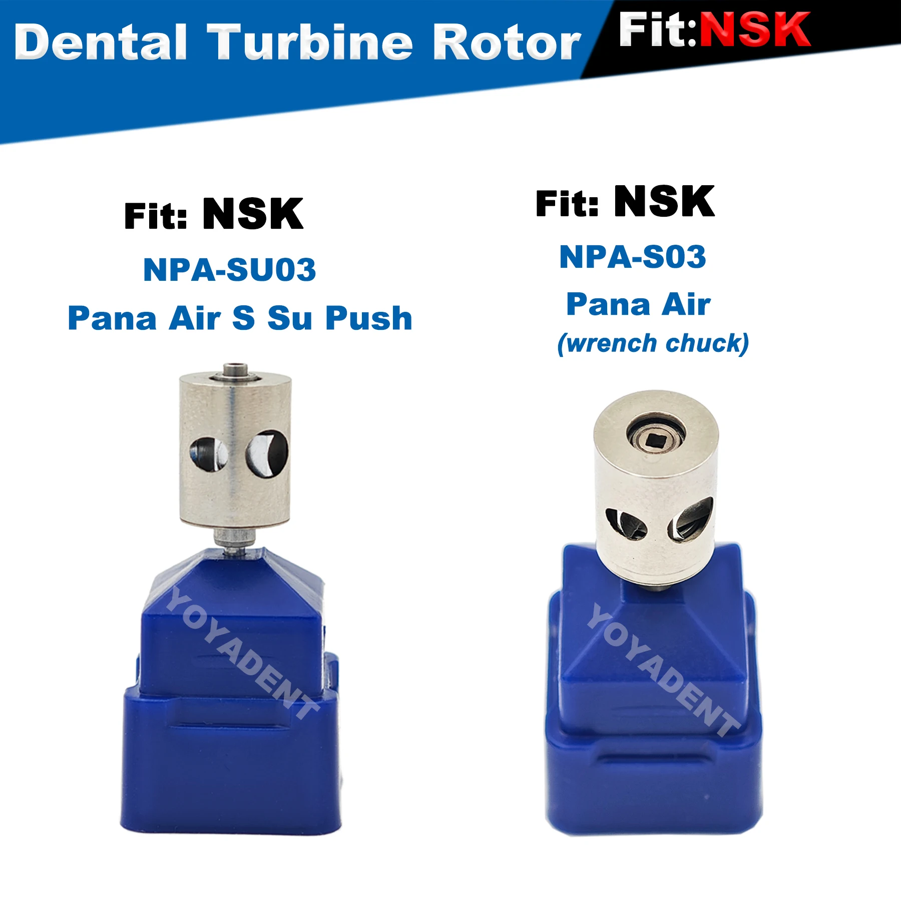 

Dental Turbine Cartridge Fit NSK NPA-S03 Pana Air chuck/NPA-SU03 Pana-Air S Su Push High Speed Handpiece