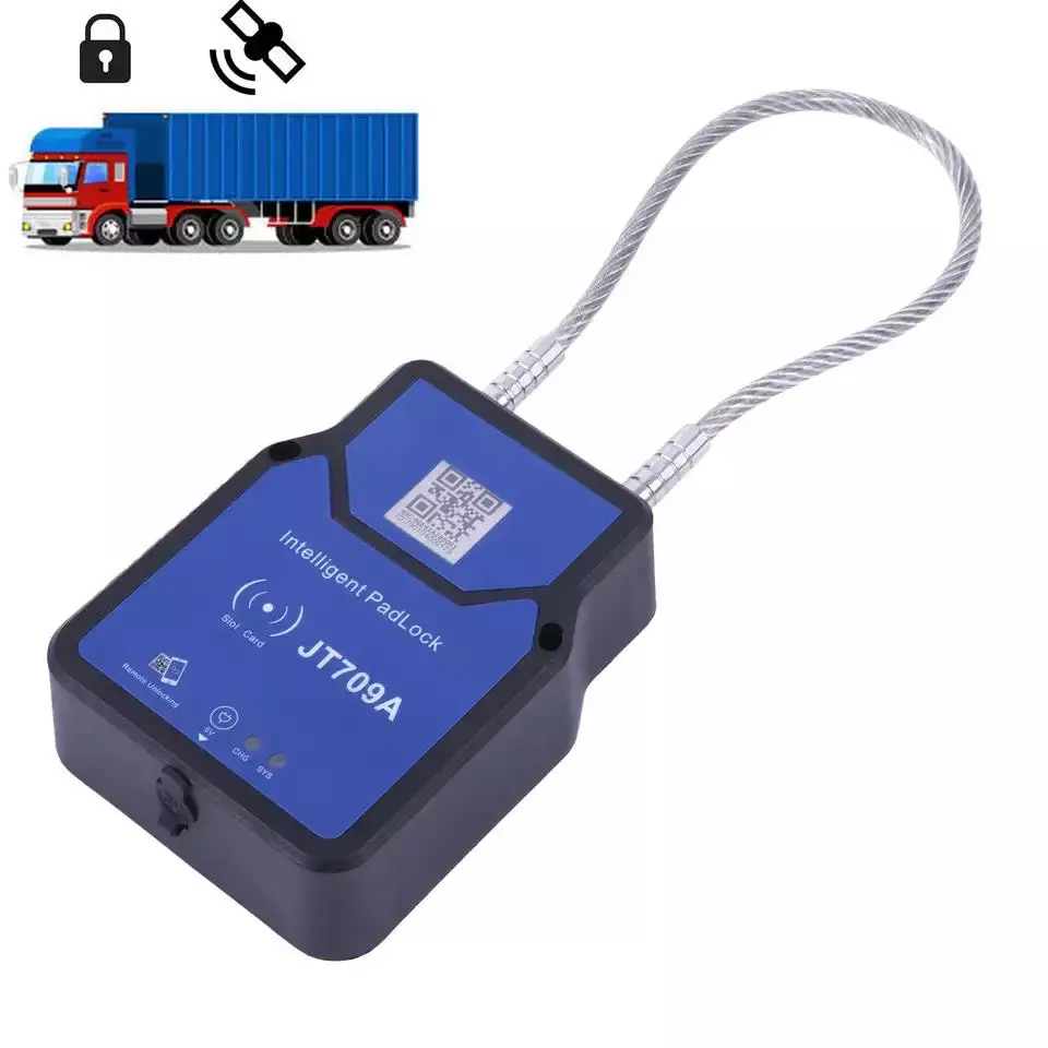 Jointech JT709A Customs Logistics Intelligent GPS Tracker Padlock Container Cargo GPS Tracking Remote RFID Seal Lock