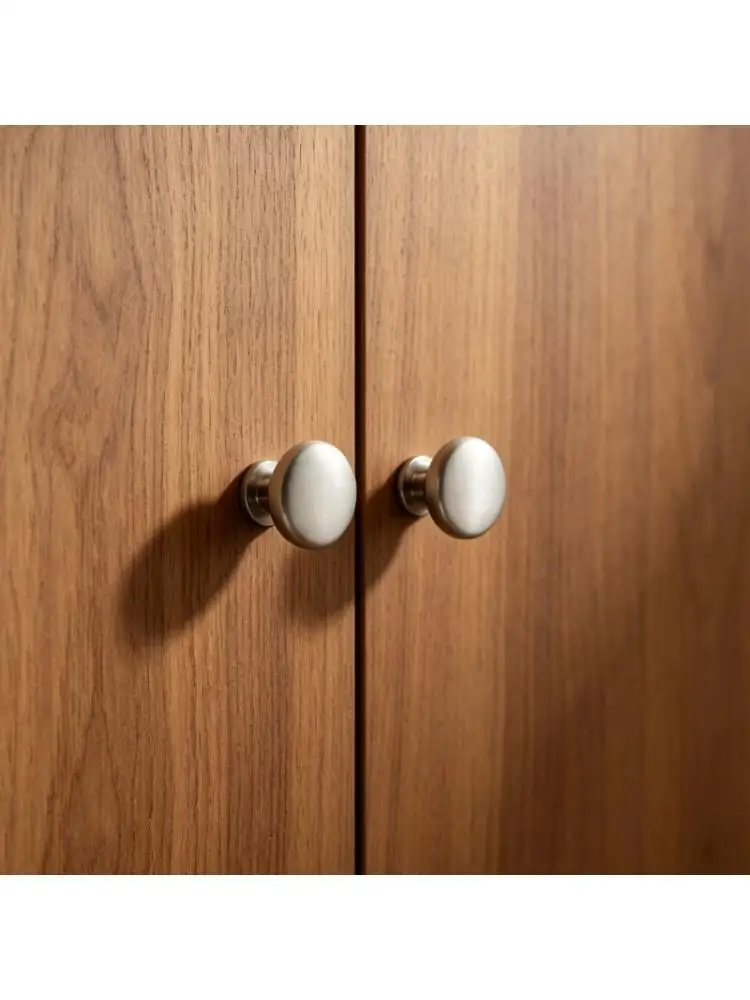 652F 2Pcs Drawer Pulls Zinc Alloy Dressers Knob Cupboard Handle Modern Furniture Handle Bedsides Cabinet Pull Hardware