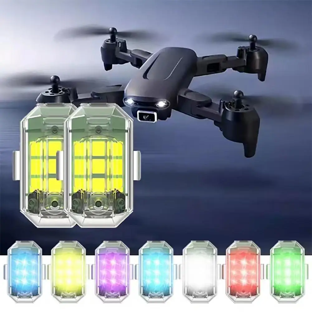 Warning Light Various Light Colors Press Button Waterproof Wireless Illumination No Heating Motorcycle Club LED Strobe Light