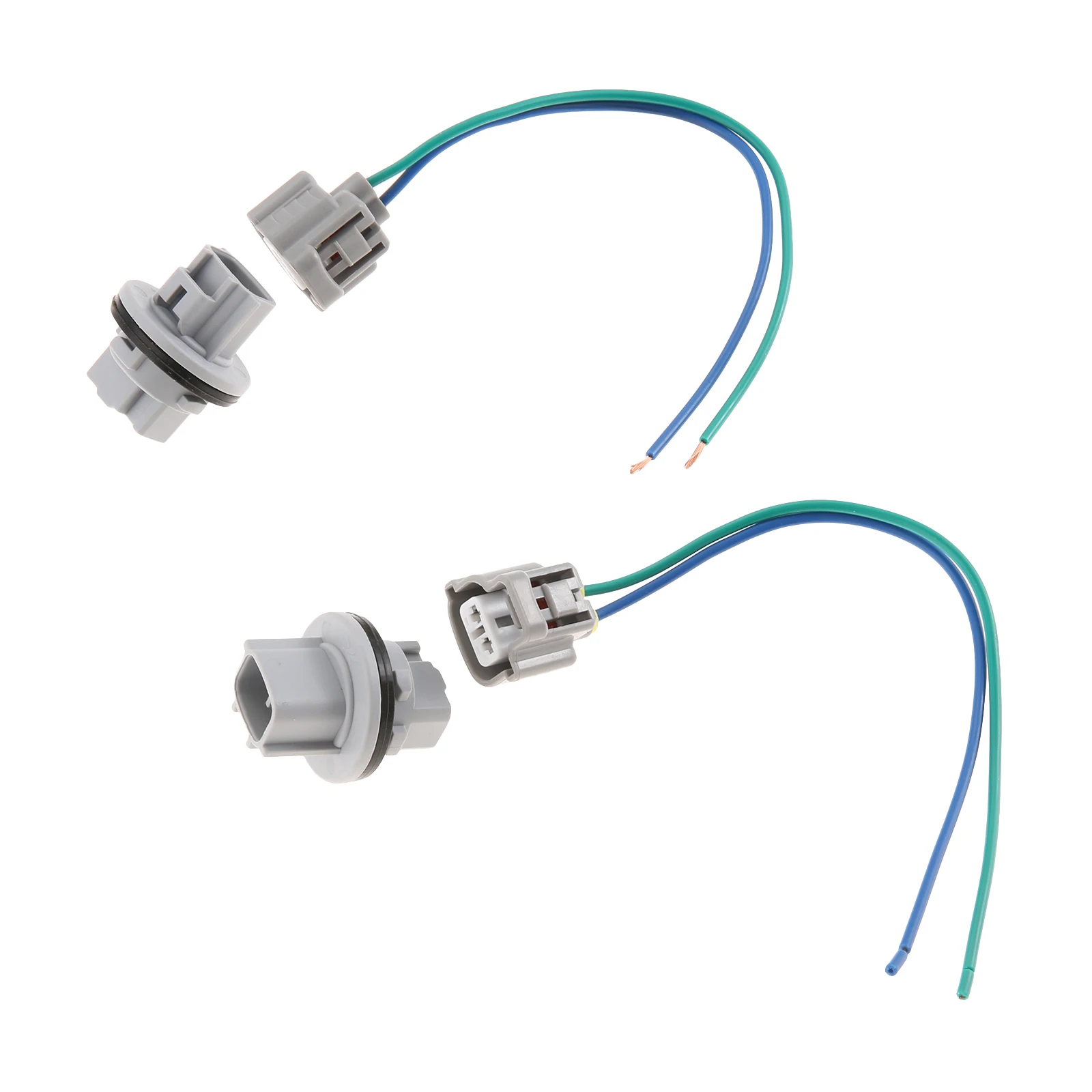 2Pcs Turn Signal Socket Connector Set 90075-60028 81150-04270 Car Turn Signal Light Socket Holder For Toyota Tacoma 2016-2021