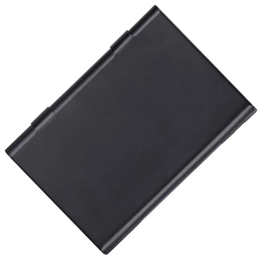 Metal Matte Texture Business Card Case Creative Automatic Hand Push Business Card Holder Card Organizer