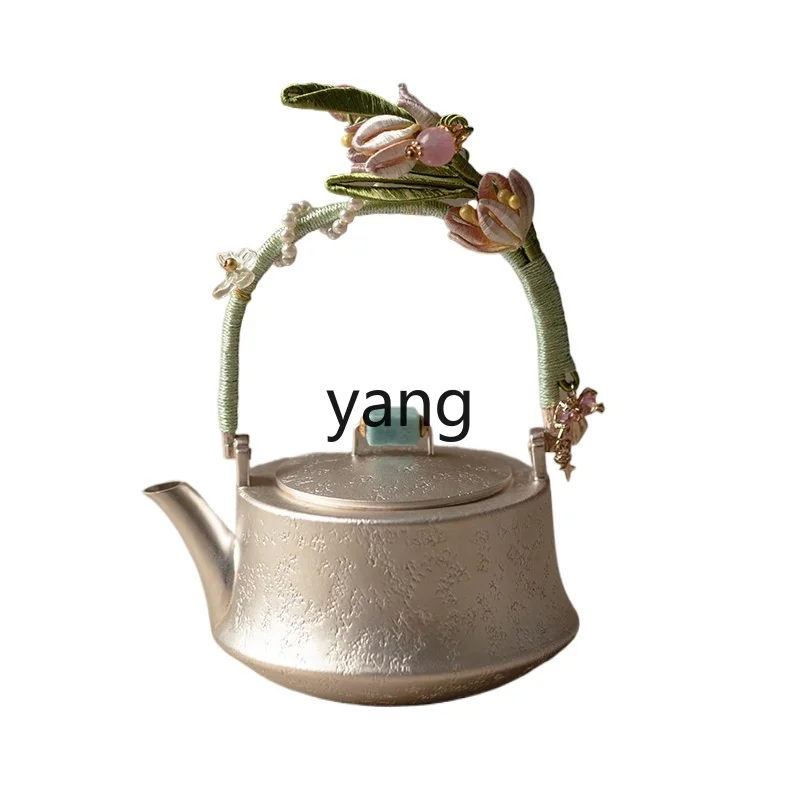 LTT sterling silver teapot tea maker handmade household electric ceramic stove kettle