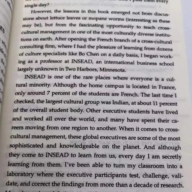 خريطة الثقافة بقلم إيرين ماير فك كيف يفكر الناس والرصاص والواحصل على الأشياء، كتاب غلاف ورقي باللغة الإنجليزية