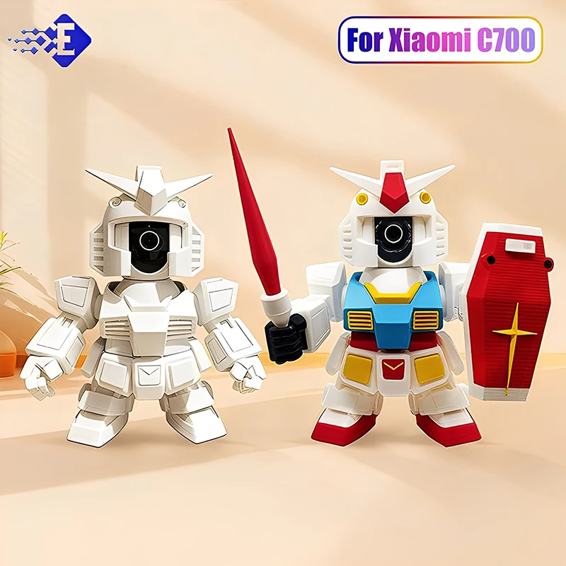 Xiaomi MIJIA 3D Stampa Modificata Gaoda Mecha Shell Fresco Accessorio Intelligente Per Xiaomi Telecamera di Sorveglianza 2/3/4 Gimbal C700
