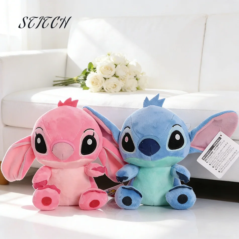 13-20cm Plush Stitch Baby Movie Cartoon Model Doll Children Action Figures Stuffed Toys Pendant Gifts