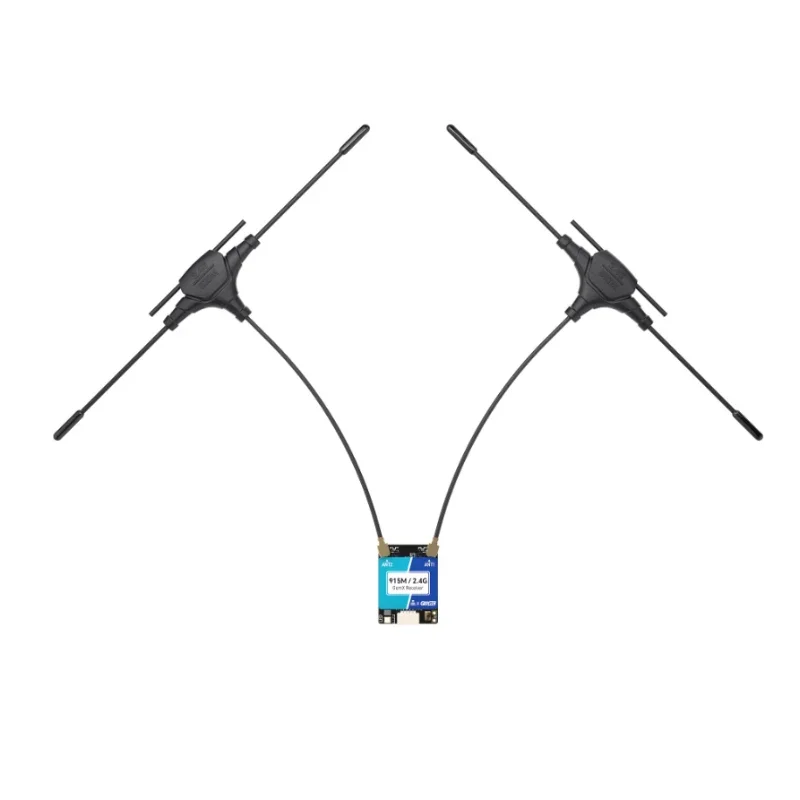 GEPRC ELRS 915M/2.4G GemX 제미니 수신기 - 25-1000Hz 100mW 5V 리턴 파워 FPV RC DIY 부품용