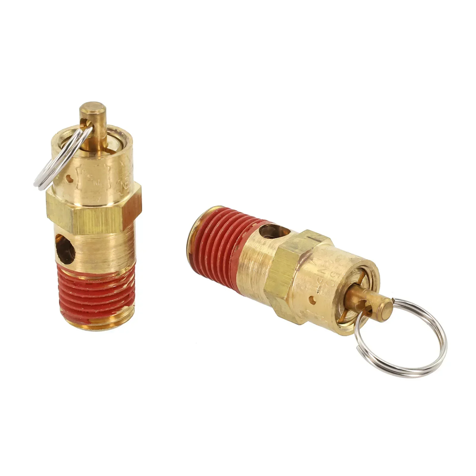 

Air Compressor Valve Air Pressure Release Gold 1 4 Male NPT Thread Compatible With Various Models For Overpressure Protection