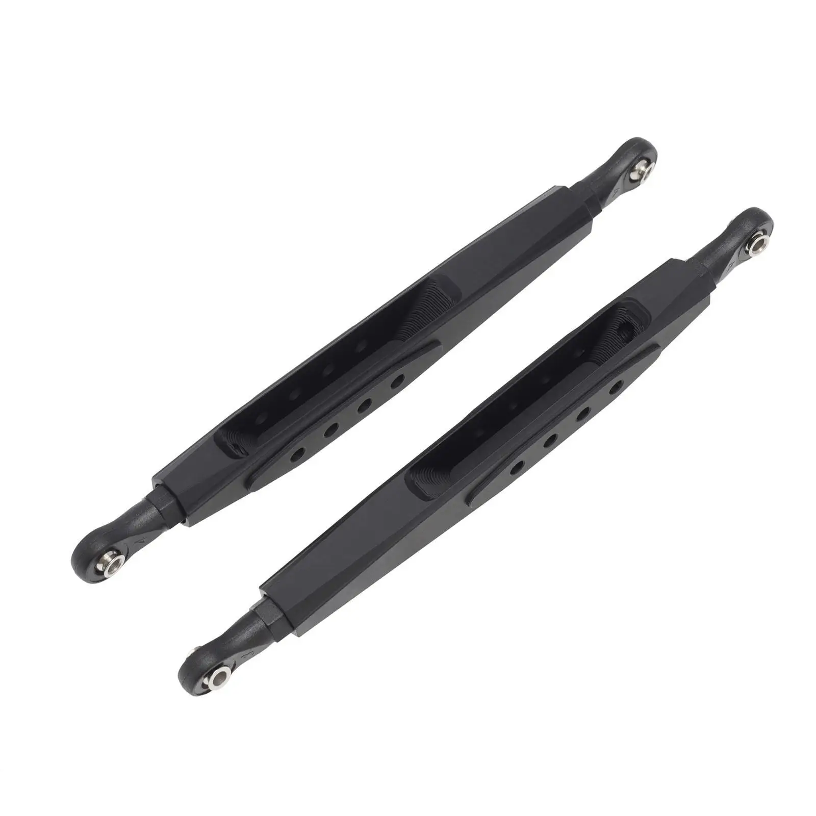 2x Rear Lower Trailing Arm 138mm Steering Link for Axial RR10 90048 Silver
