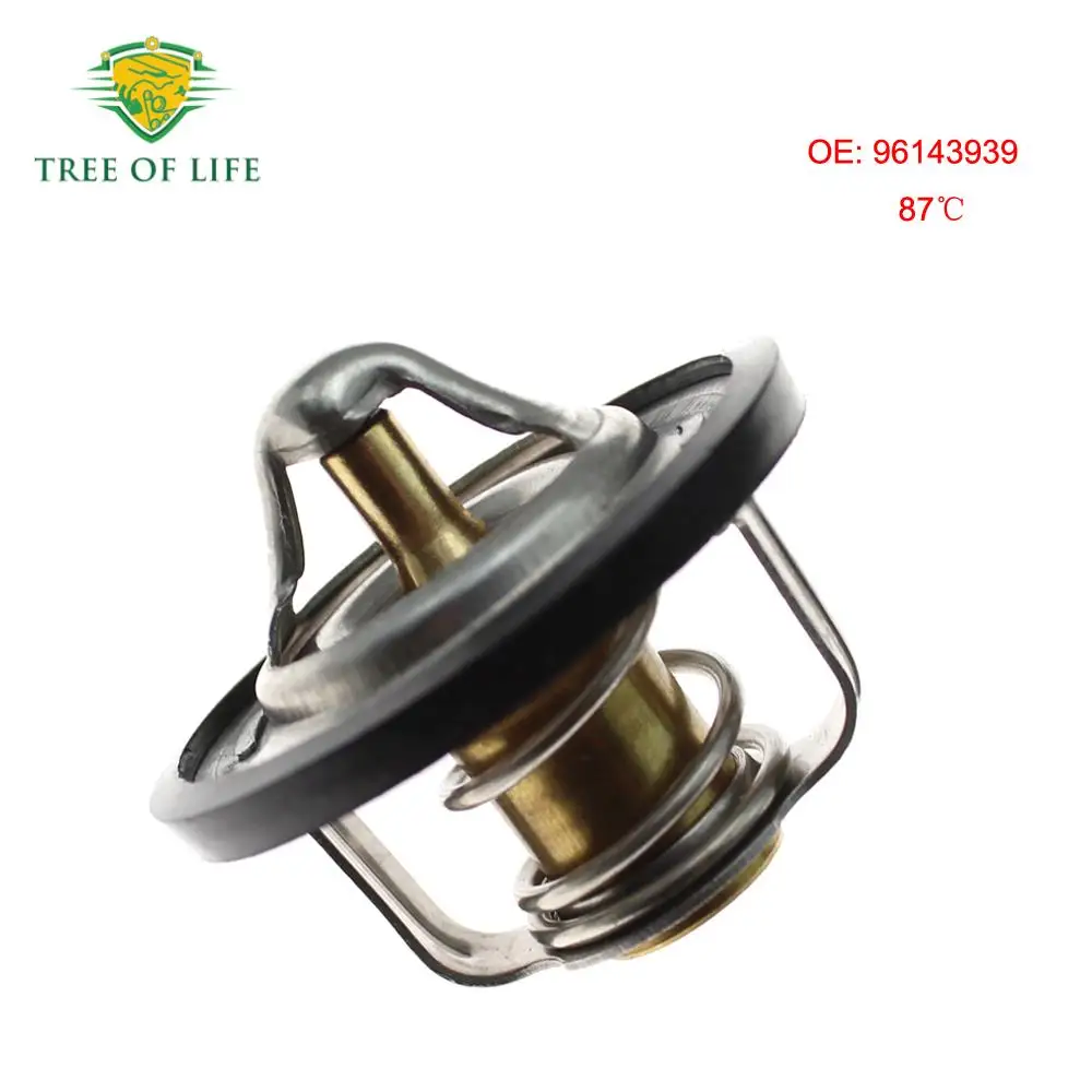 Thermostat 96143939 For 04-08 Chevy Aveo Aveo5 99-02 Daewoo Lanos Lacetti For Pontiac G3 1.6L L4 87c MTC 8887 96282726 96407677 