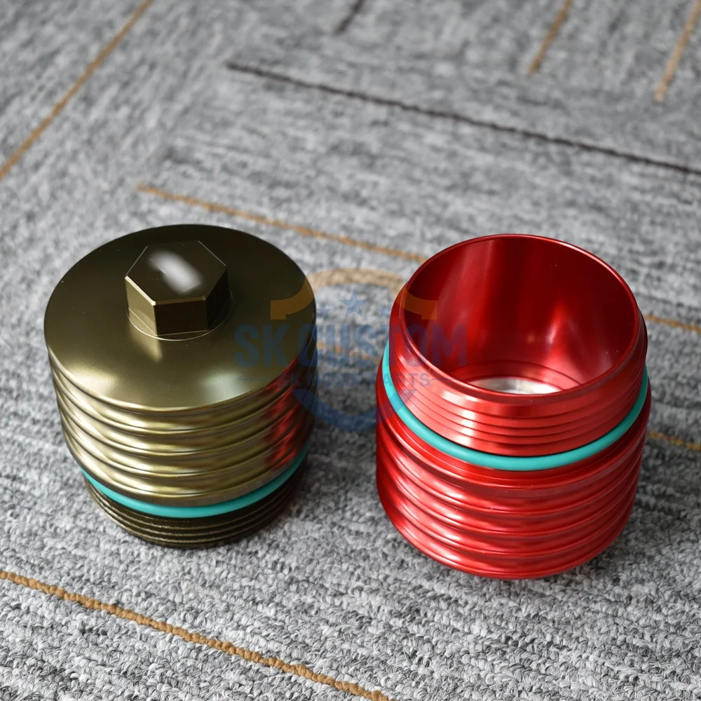 

SKCUSTOM для BMW G20 G28 G31 G01 B46 B47 B48 крышка масляного фильтра корпус фильтра из алюминиевого сплава