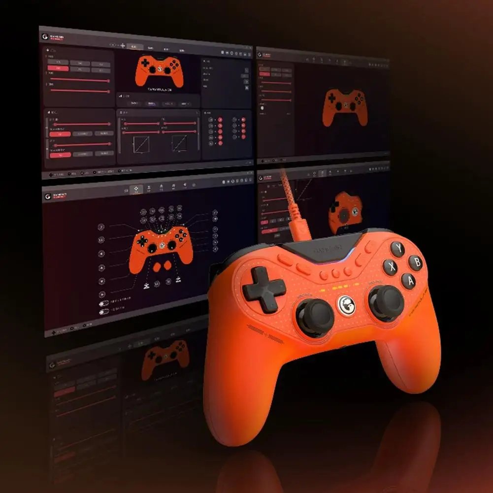Game Controller Fox 8K wired XOBX Sports Edition Lightweight Gamepad PC Computer Edition with Pro-Grade TMR Joysticks