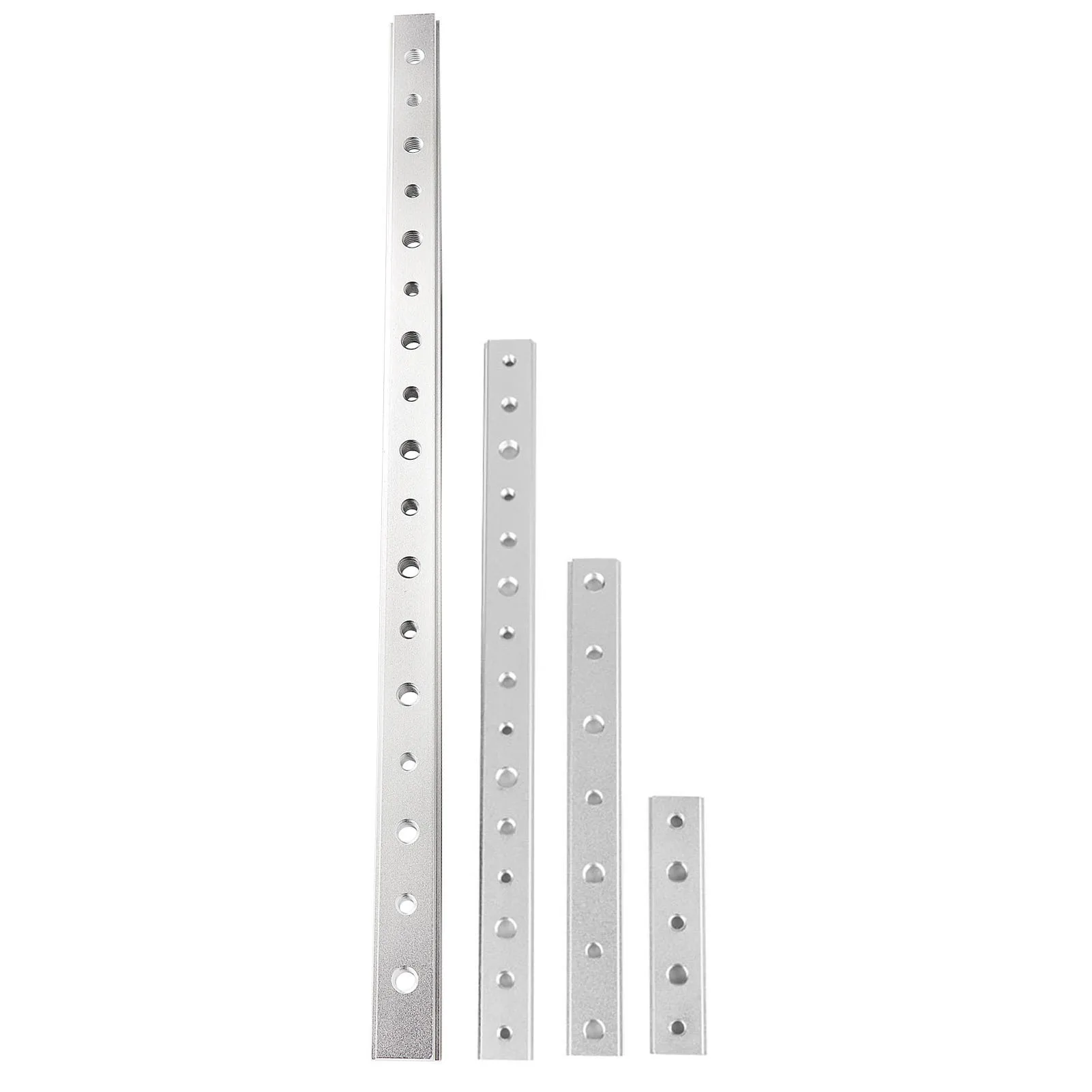 t slot Miter Track Jig 450mm Aluminum Alloy 30 /45 Type T Slot Miter Track Jig T Screw Fixture Slot Track Jig