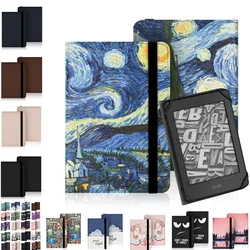 Universal Cute Case for Pocketbook 633/606/628 Color Basic 4 Touch Lux 5 617 PB617 Ereader 6 Inch Ebook Case Reader Print Cover