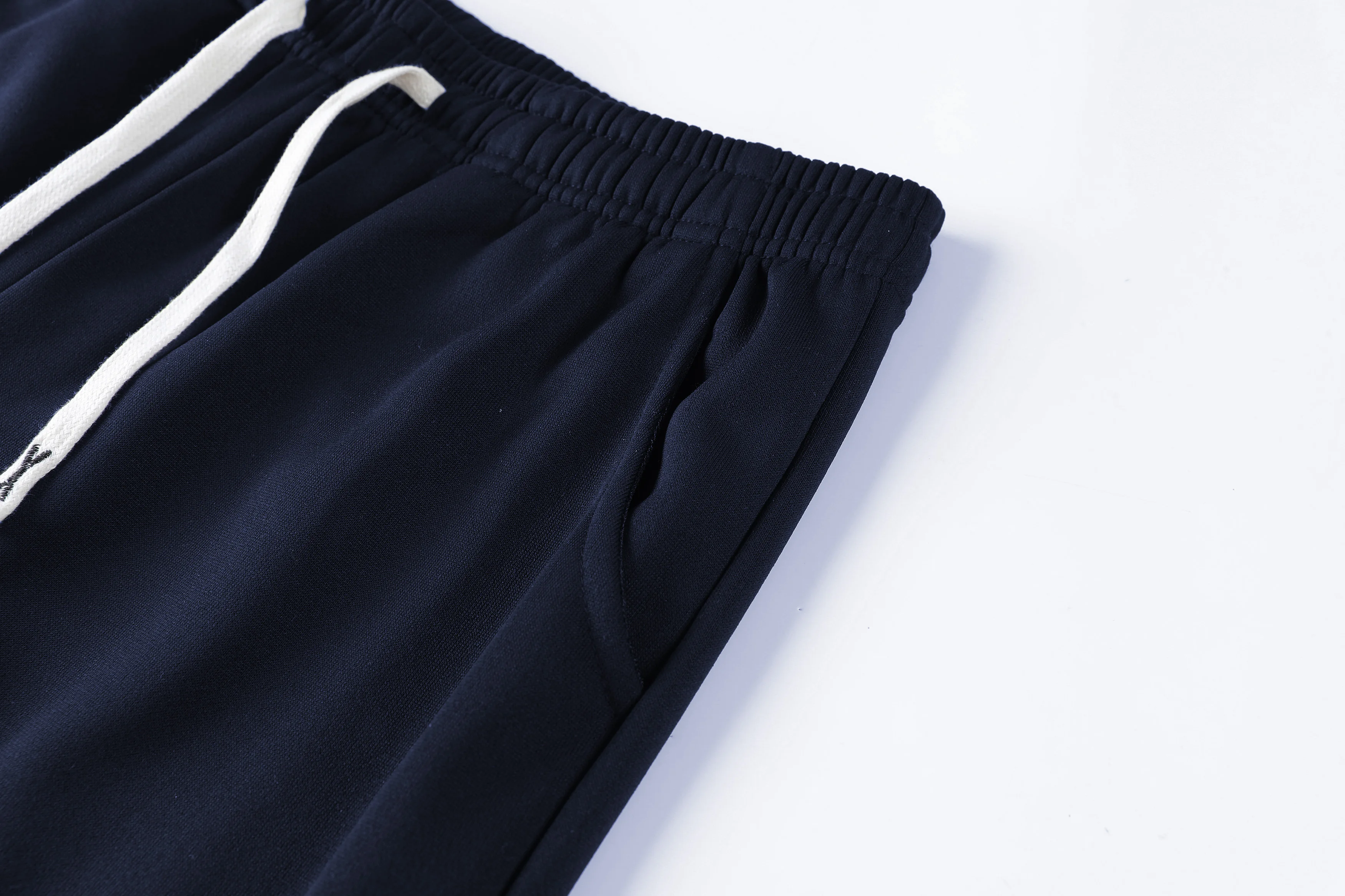 2 Stück Herren-Sport- und Funktionshosen für Frühling und Herbst, Herren-Fitnessbekleidung, Arbeitskleidung, einfarbige Hosen. – Detail 10