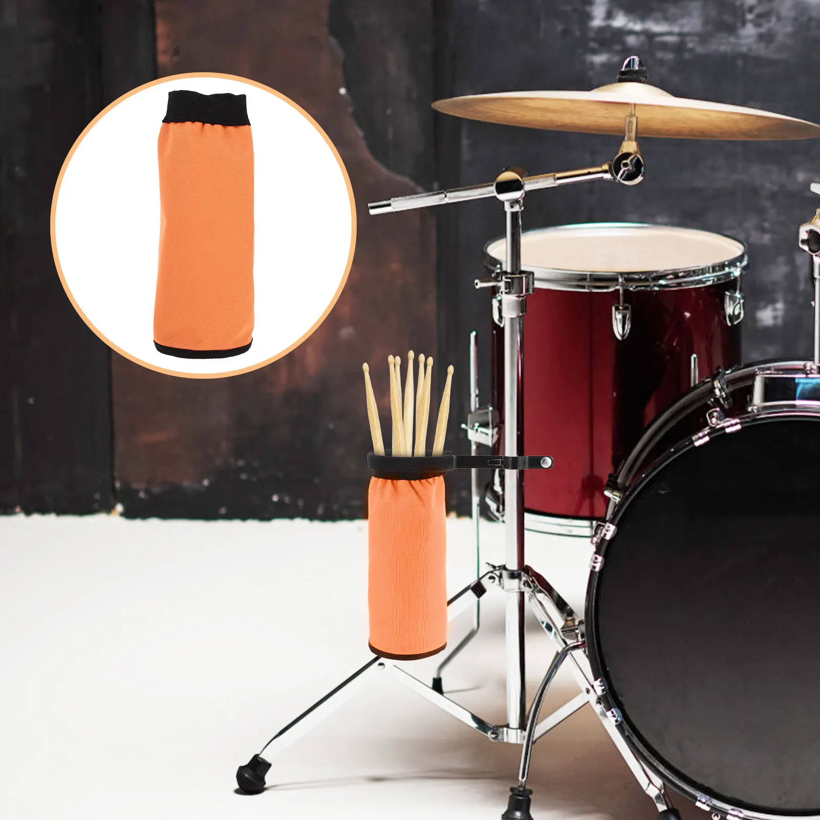 

Drum Stick Holder Drumsticks Percussion Instrument Supply Barrel
