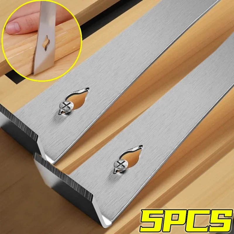 3 in 1 Scraper Stainless Steel Woodworking Crowbar Multifunction Lever Wooden Board Dismantling Spatula Nail Lift Hand Tools