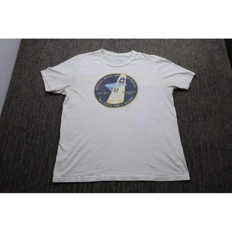 Y2K T Shirt Reprint Operation Geronimo Bin Laden Satire Grunge S 4Xl