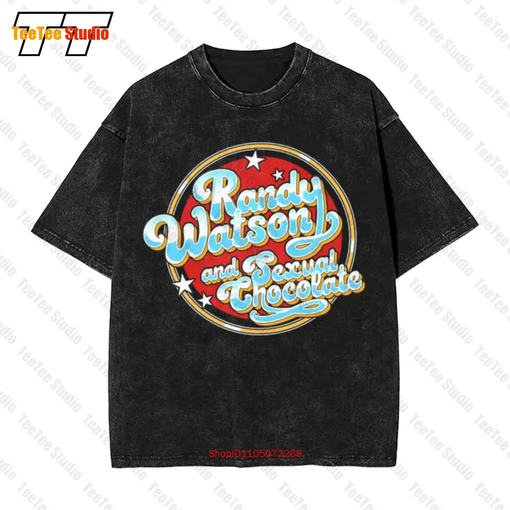 Camiseta extragrande Vintage de Randy Watson y Chocolate Sexual ven a Estados Unidos J3OH